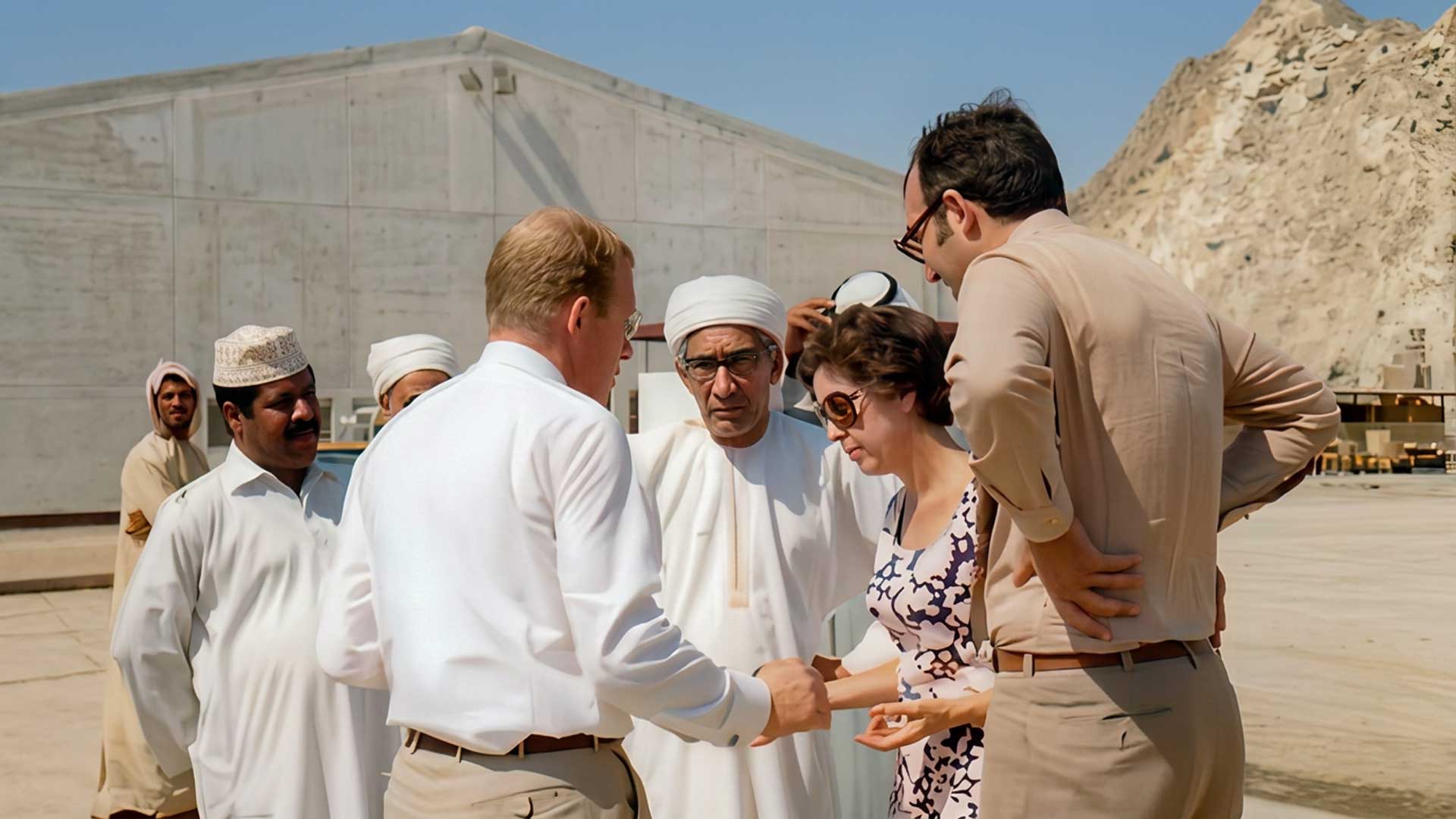 Onsite at Port Qaboos
