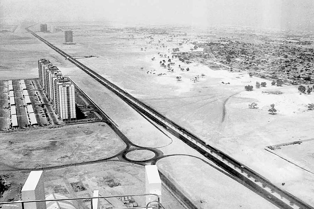 Дубай в 1995 году